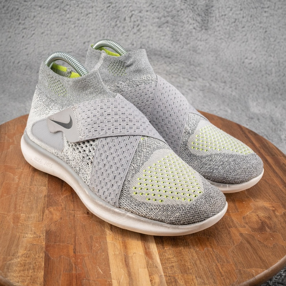 Womens‎ NIKE FREE RN MOTION FK 2017 Grey Trainers 880846 002 SIZE 7